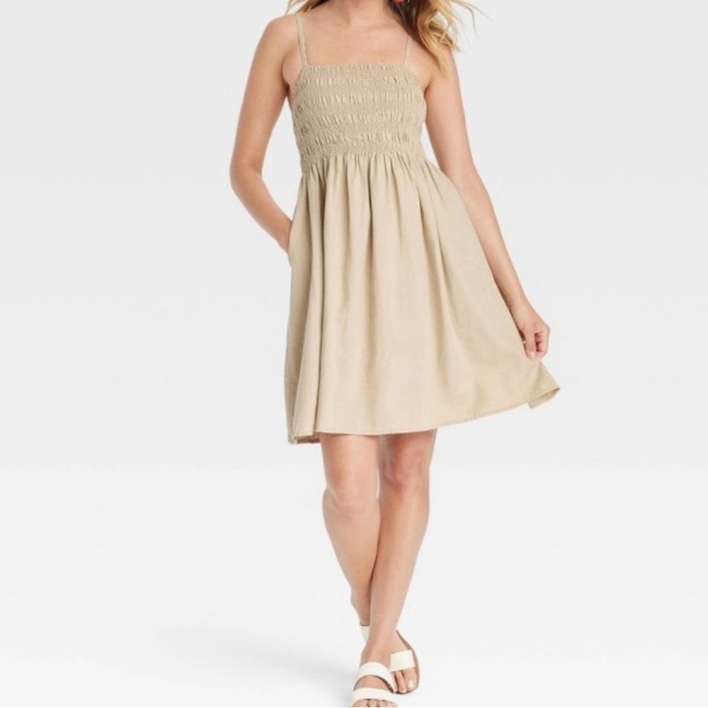 Women's Smocked Mini Sundress Universal Thread
